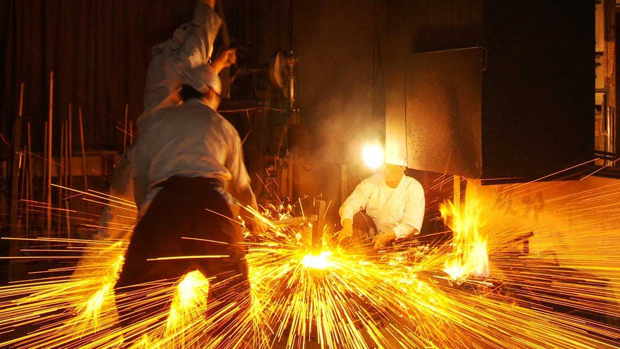 Confecção de uma Katana