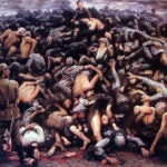 Representação do Massacre de Nankin - por Li Zijian, 1992